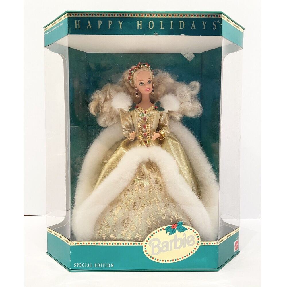 Vintage 1994 Happy Holidays Special Edition Barbie Doll Collector NRFB NIB